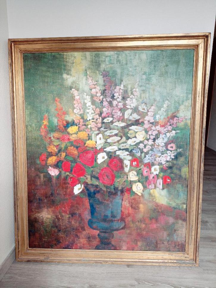 Henriette Coffez schilderij, Antiek en Kunst, Kunst | Schilderijen | Klassiek, Ophalen