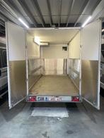aanhangwagen foodtruck saris 2,7t dubbelasser schokdempers, Enlèvement, Comme neuf