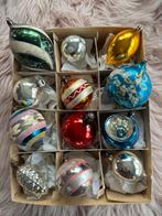 Lot 4 - vintage kerstballen, Diversen, Kerst, Ophalen of Verzenden