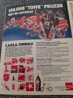Robbedoes magazine 1984 reclame Coca Cola capsule wedstrijd, Ophalen of Verzenden, Zo goed als nieuw, Gebruiksvoorwerp