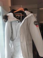 PARKA SUPERDRY WIT MET KAP, Ophalen, Zo goed als nieuw, Wit