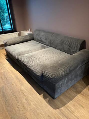 Super brede love seat! 6 maand oud rib antraciet  disponible aux enchères