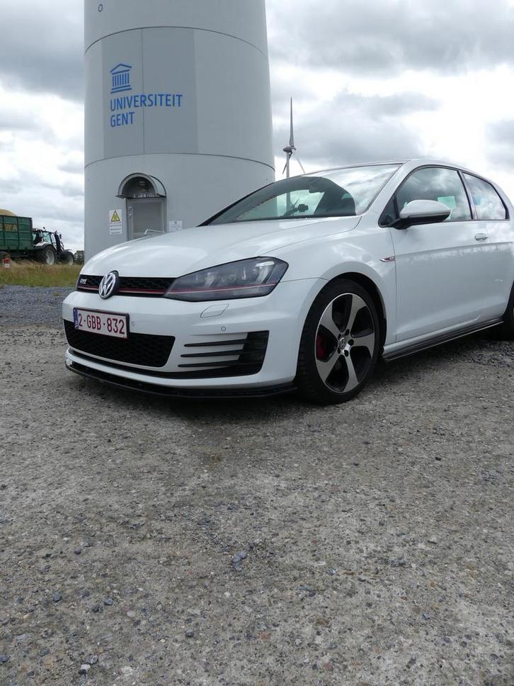 Golf 7 gti, Auto's, Volkswagen, Bedrijf, Golf, Zetelverwarming, Euro 5, 3 deurs, Handgeschakeld, Wit, Stof, Voorwielaandrijving