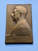 bronzen medaille Victor Rossel 1935 Devreese, Ophalen of Verzenden, Brons