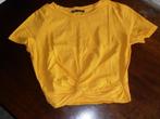 t-shirt oranje "zara" small, Kinderen en Baby's, Kinderkleding | Maat 152, Gebruikt, Meisje, Ophalen of Verzenden, Zara