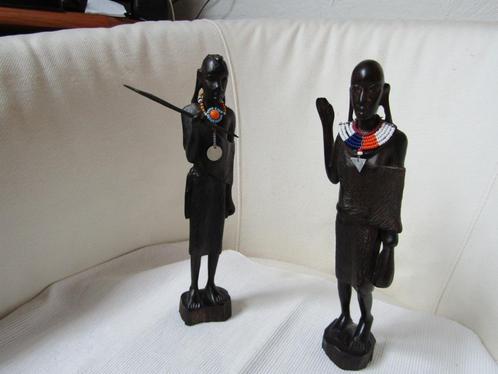 Superbe couple de statuettes africaines, Antiquités & Art, Art | Art non-occidental, Enlèvement ou Envoi