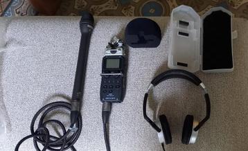 zoom h5 rode reporter microfoon podcast audiorecorder beschikbaar voor biedingen