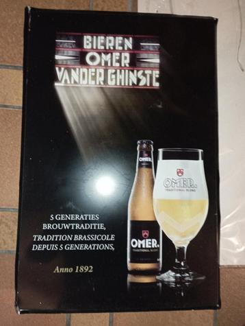 549) reclamebord bier Omer ( 40x60) - enkel afhalen