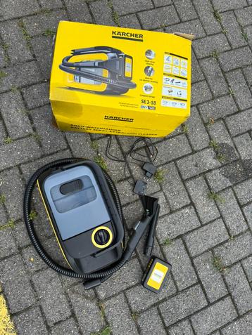 Karcher SE 3-18 Compact met 18V Batterij beschikbaar voor biedingen