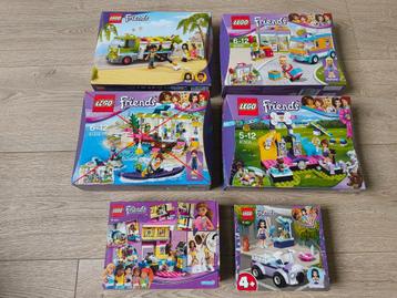 Lego Friends pakket (7 complete sets) beschikbaar voor biedingen