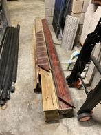 Hout padoek + vlonder, Doe-het-zelf en Bouw, Ophalen, Gebruikt, Minder dan 25 mm, 200 tot 250 cm