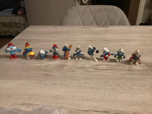 De Smurfen verschillende characters reeks 1 (6 cm), Verzamelen, Smurfen, Gebruikt, Poppetje, Figuurtje of Knuffel, Verschillende Smurfen