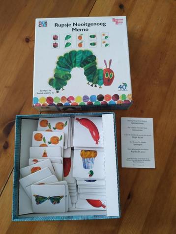 Memoryspel Rupsje Nooitgenoeg 3+ - NIEUW beschikbaar voor biedingen
