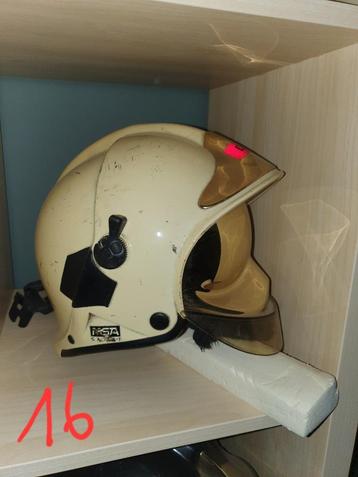 casque pompier divers msa/cgf gallet, Enlèvement, Autres, Casque ou Béret
