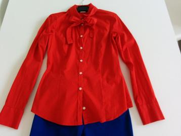 Rood hemd ESPRIT maat 34, in perfecte staat!  beschikbaar voor biedingen