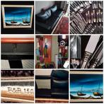 96 ROBBE & BERKING bestek+MARINE+LAMP+3P GYFORM leren bank, Ophalen