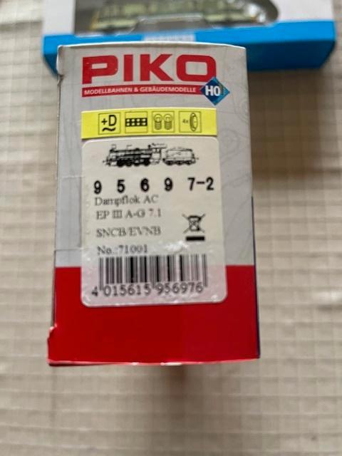 Piko 95697-2 stoomtrein NMBS Versie AC HO, Hobby & Loisirs créatifs, Trains miniatures | HO, Neuf, Locomotive, Piko, Analogique