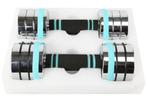 Verstelbare Dumbbells Set 5KG - 2 STUKS - Pro Design Halters, Ophalen of Verzenden, Nieuw, Buik, Dumbbell