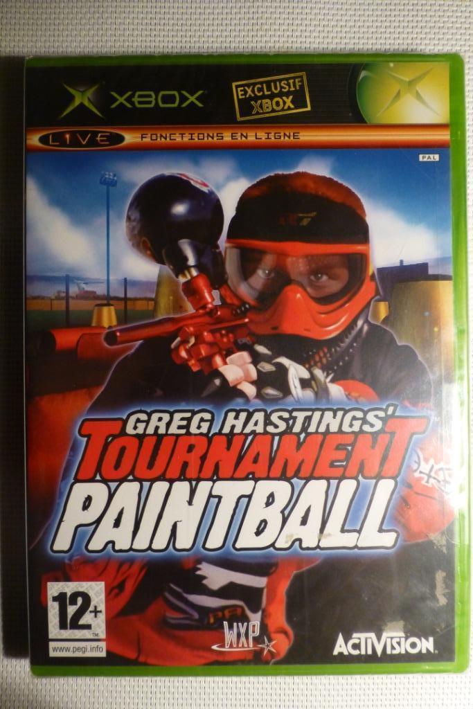 De originele Xbox-game Tournament Paintball van Greg Hasting, Games en Spelcomputers, Games | Xbox Original, Nieuw, Shooter, 1 speler