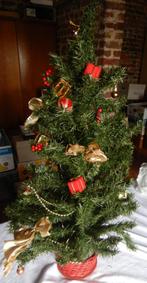Versierde kerstboom (90 cm)., Ophalen of Verzenden, Gebruikt