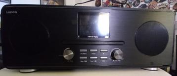 Lenco DIR 260BK internetradio met cd-speler beschikbaar voor biedingen