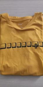 Gele T-shirt "TIRED" (Maat: M), Kleding | Heren, Primark, Maat 48/50 (M), Ophalen of Verzenden, Zo goed als nieuw
