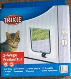 Wit kattenluik Trixi, Dieren en Toebehoren, Katten-accessoires, Nieuw, Ophalen of Verzenden