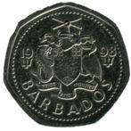 Barbados 1 dollar, 1998, Ophalen of Verzenden, Losse munt, Midden-Amerika
