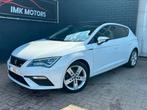 SEAT LEON 5F MK2 FR 1.5 TSI 2019 EURO 6d-TEMP, Auto's, Seat, 1498 cc, Leon, Leder en Stof, Wit