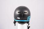 53 54 55 56 cm ski snowboard helm SALOMON GROM BLACK, Gebruikt, Verzenden, Salomon, Carve