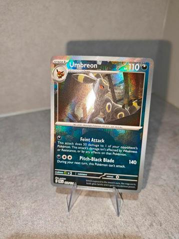 Pokémon - Umbreon poke ball pattern - prismatic evolutions beschikbaar voor biedingen