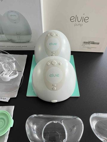 Elvie double pump, Enlèvement, Utilisé, Tire-lait