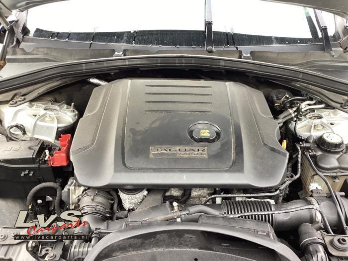 Motor van een Jaguar F-Pace, Auto-onderdelen, Motor en Toebehoren, Jaguar, Gebruikt, 3 maanden garantie, Ophalen of Verzenden