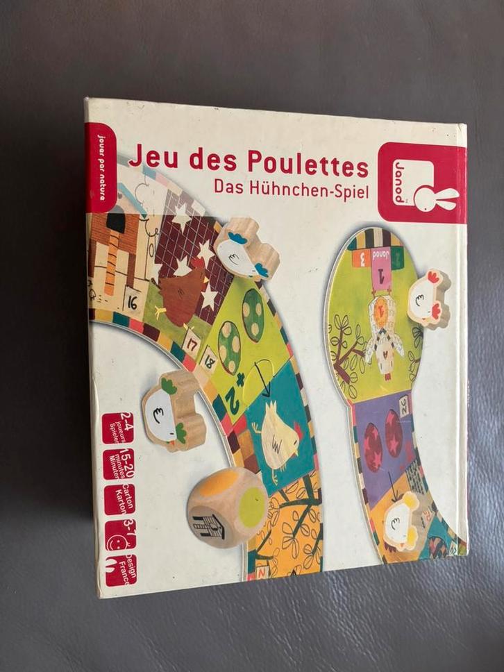 Kippenspel van Janod, Hobby en Vrije tijd, Gezelschapsspellen | Overige, Gebruikt, Ophalen