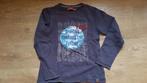 blauwe longsleeve JBC I AM maat 134 - 140, Gebruikt, JBC, Ophalen of Verzenden, Shirt of Longsleeve
