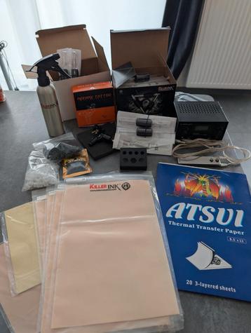 Kit Tatouage Complet Débutant - Hummingbird, Lampe Pro, Case beschikbaar voor biedingen