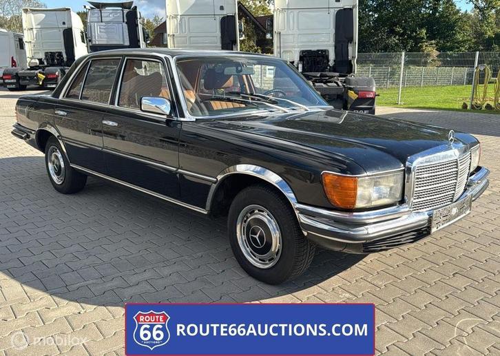Mercedes-Benz 280SE | 1977 | Route 66 Auctions, Auto's, Oldtimers, Bedrijf, Te koop, Mercedes-Benz, Benzine, Overige carrosserie