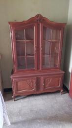 Gratis dressoir, vitrinekast, 6 stoelen, Huis en Inrichting, Ophalen, Gebruikt, Overige houtsoorten