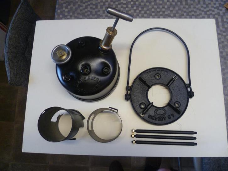 Gerestaureerd Smeltbrander Max Sievert E7 zonder brander, Antiek en Kunst, Antiek | Gereedschap en Instrumenten, Ophalen of Verzenden