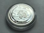 België 5 euro De Smurfen 2008 Zilver Proof, Postzegels en Munten, Ophalen of Verzenden, België, 5 euro, Zilver