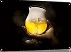 Reclamebord vintage Duvel (hand) - mancave poolhouse nieuw, Ophalen of Verzenden, Nieuw, Reclamebord