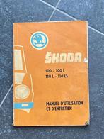 carnet d'entretien scoda 100-100l-110l-110ls oldtimer, Autos : Divers, Enlèvement ou Envoi