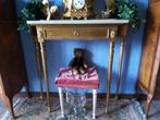 Stijlvolle vergulde wandtafel console, Antiek en Kunst, Ophalen