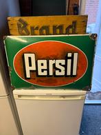 Oud emaille bord, Enlèvement ou Envoi, Utilisé, Panneau publicitaire