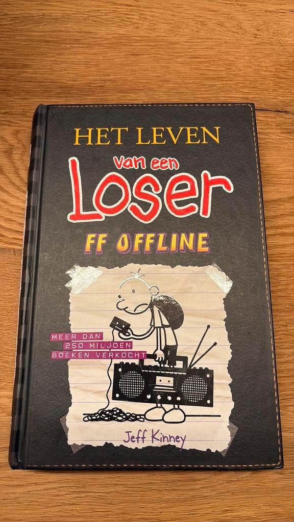 Jeff Kinney - Ff offline - het leven van een loser, Boeken, Kinderboeken | Jeugd | 10 tot 12 jaar, Ophalen of Verzenden
