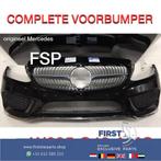 W205 C43 AMG Voorbumper COMPLEET Origineel Mercedes C Klasse, Gebruikt, -, Voor, Ophalen of Verzenden