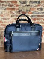 Tommy hilfiger 1985 Nylon Slim laptop tas Blue, Ophalen, Gebruikt