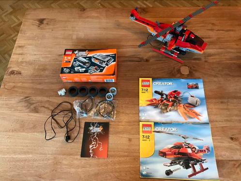 LEGO Helicopter - Motion Power, Kinderen en Baby's, Speelgoed | Duplo en Lego, Zo goed als nieuw, Lego, Ophalen of Verzenden