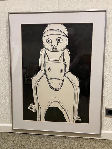 Abstract werk Marita Vervaet beschikbaar voor biedingen