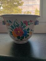 Vintage keramische plantpot ., Tuin en Terras, Ophalen of Verzenden, Zo goed als nieuw
